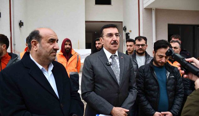 Malatya'da yeni konutlar hızla tamamlanıyor
