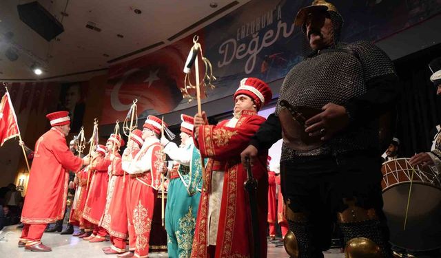 Özel bireylerden mehter gösterisi: Engelleri aşıp coşturdular