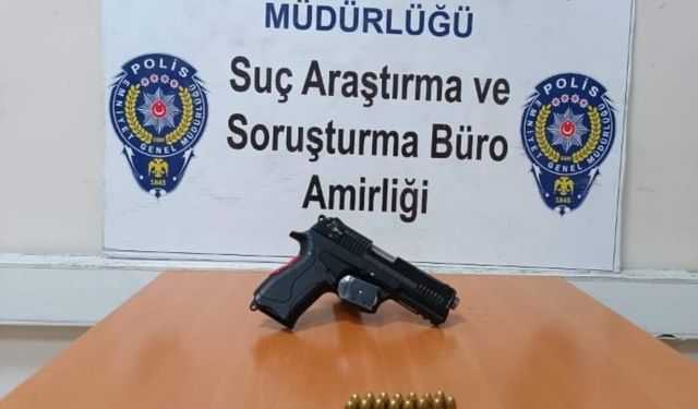 Sarıkamış'ta düzenlenen operasyonda silah ele geçirildi