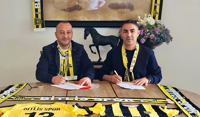 Bitlis Spor 1916, yeni teknik direktör Özer’le anlaşma imzaladı