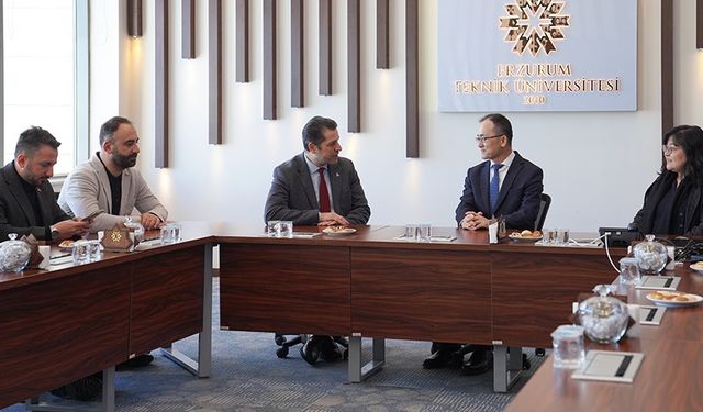 Çin Halk Cumhuriyeti Büyükelçisi Jiang Xuebin, ETÜ ziyaretinde bulundu