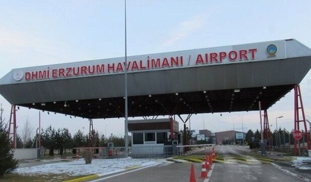 Erzurum Havalimanında 11 ayda 1,1 milyonu aşkın yolcuya hizmet