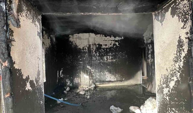 Hakkari'de bir evde çıkan yangın korkuya neden oldu