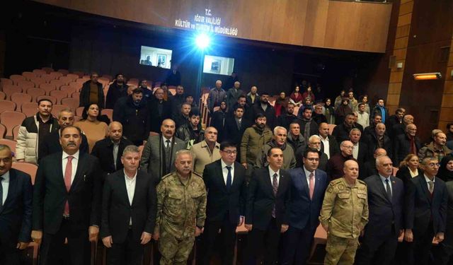 Iğdır’da 'Kanlı Ocak Şehitleri' için anma programı