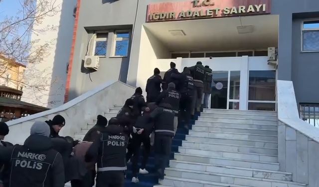 Iğdır’da zehir tacirlerine büyük operasyon: 12 kişi yakalandı