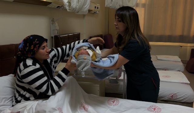 Kış şartlarında 'Anne Oteli' hastalara umut oldu