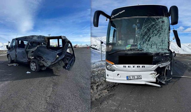 Kızıldağ geçidinde kaza: 3 kişi yaralandı