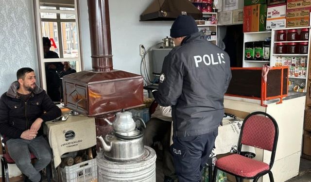 Tercan'da Huzurlu Sokaklar uygulaması yapıldı