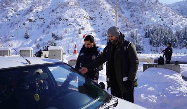 Tunceli’de göç denetimleri sıklaştırıldı