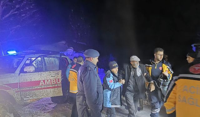 UMKE, kapanan köy yolunu aşıp KOAH hastasına umut oldu