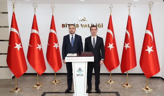 Bakan Yardımcısı Burak Demiralp Bitlis’te