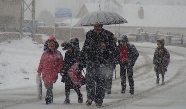 Bitlis’te okullar 1 gün tatil edildi