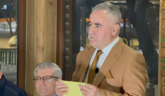 Tatvan Esnaf ve Sanatkârlar Odası Başkanı Sağnıç basınla bir araya geldi