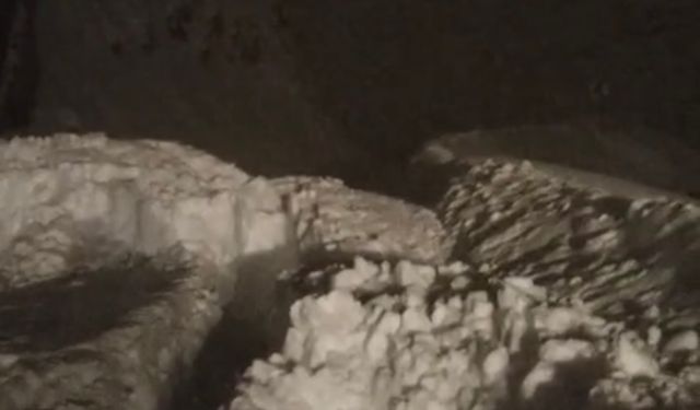 Hizan’da çığ düştü