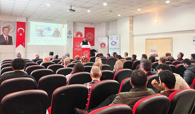 Bitlis Aile ve Sosyal Hizmetler İl Müdürlüğünde İSG Eğitimi düzenlendi