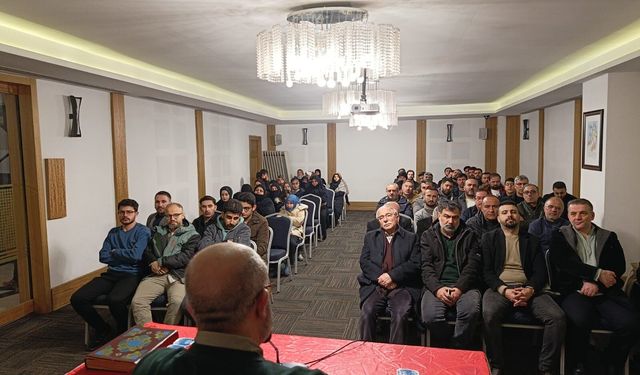 Tatvan’da “Müslümanın Özgürlük Anlayışı” semineri düzenlendi