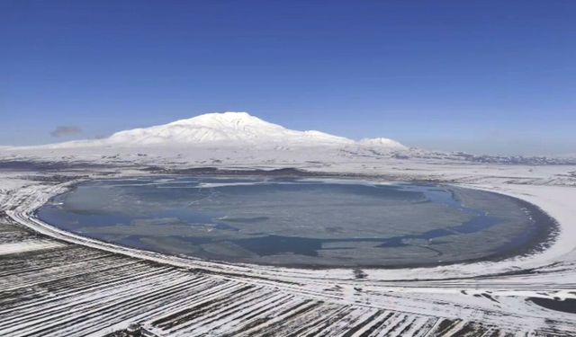 Adilcevaz’ın doğal güzellikleri dron kamerasında