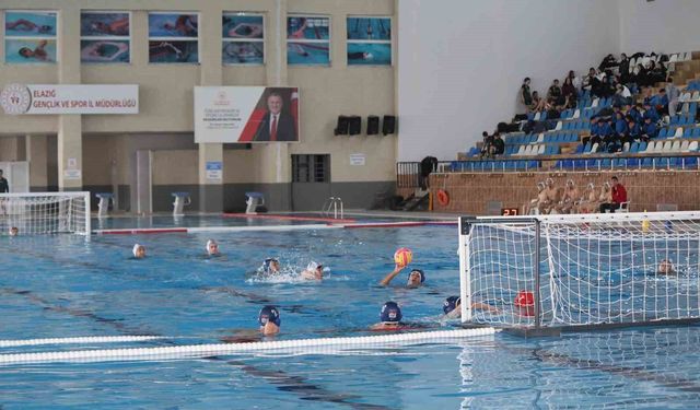 Elazığ’da Türkiye Su Topu Şampiyonası coşkusu