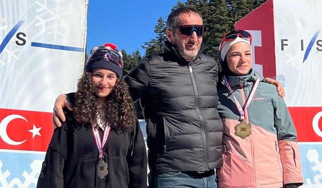 Hakkârili sporcular zirvede