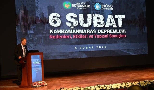 İnönü Üniversitesinde deprem paneli gerçekleştirildi