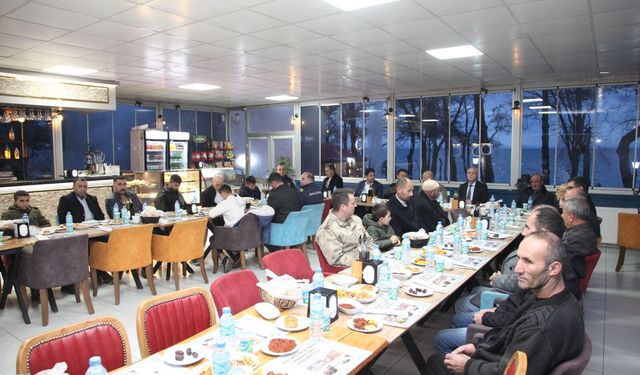 Ahlat’ta şehit aileleri ve gaziler iftar sofrasında buluştu