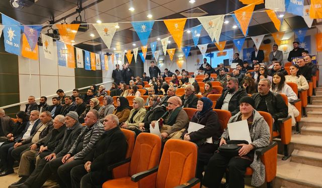 AK Parti Ahlat İlçe Teşkilatından “İlçe Danışma Meclisi” toplantısı