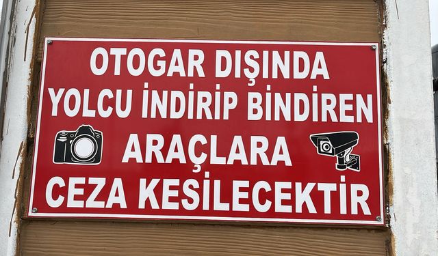 Güroymak’ta terminal dışı yolcu alımına ceza kapıda