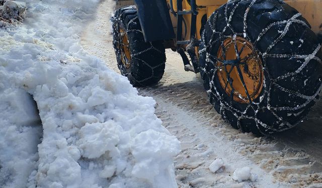 Bitlis’te kar etkisini artırdı: 100 köy yolu kapandı