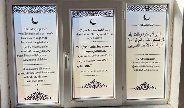 Mahalleliden örnek davranış: Taziye yemekleri yerine dayanışma çağrısı