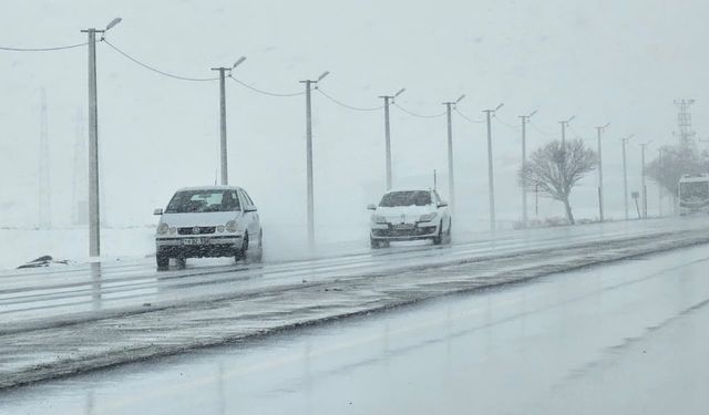Tatvan’da kar yağışı hayatı olumsuz etkiledi