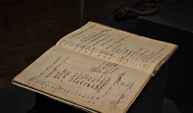 Elazığ’da sergilenen Osmanlı dönemi veresiye defteri geçmişin izlerini taşıyor