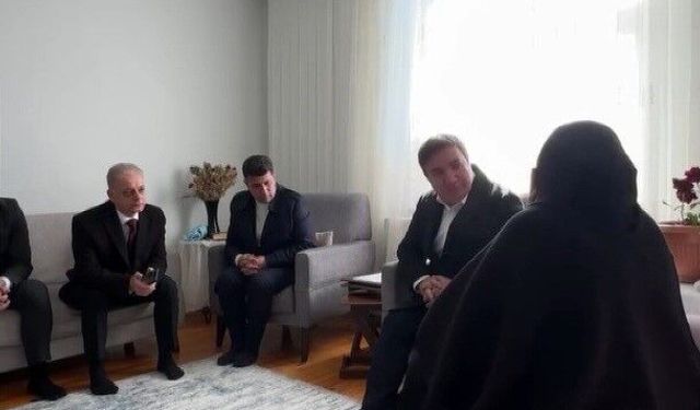 Erzincan'da bir anne ve kızına umut olan ziyaret