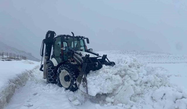 Iğdır’da ekipler seferber oldu, yollar yeniden açıldı