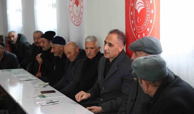 Kars'ta Tarım ve Orman Müdürlüğü üreticilerle buluşmaya devam ediyor