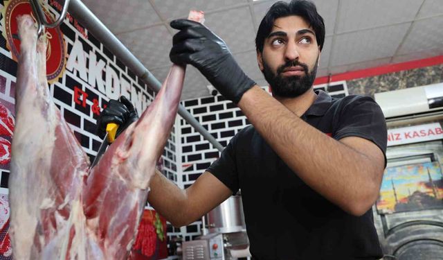 Kasaplık yaparken şampiyonluğa ulaştı