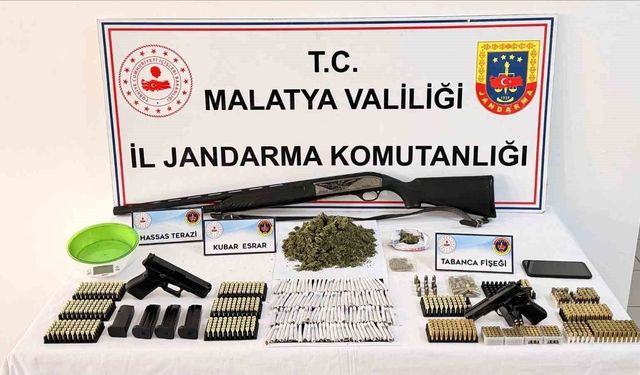 Malatya'da zehir tacirlerine operasyon: 1 gözaltı