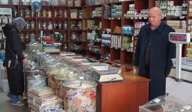 Van'da mevsim değişimi ile şifalı bitkilere talep arttı