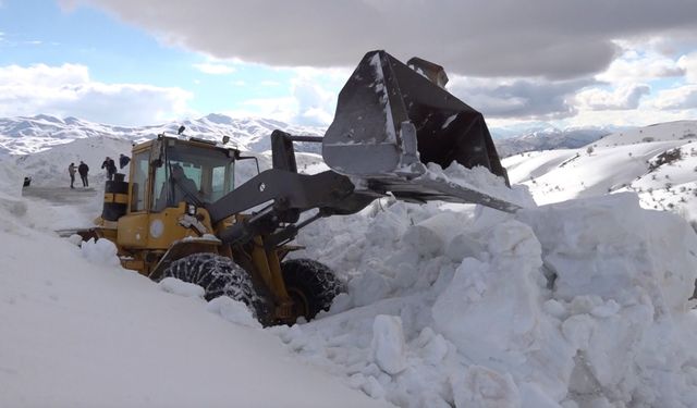 Bitlis’te karla mücadele Mart ayında da sürüyor