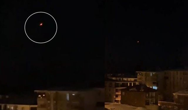 İran füzeleri Ahlat semalarında görüntülendi!