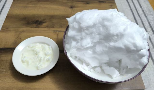 Bitlis’te kardan dondurma keyfi yeniden başladı