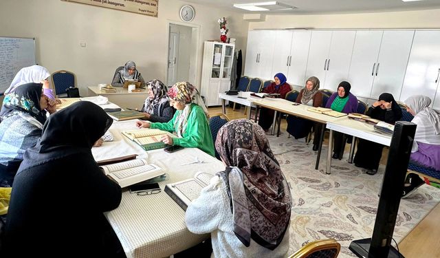 Mutki’de Kur’an kurslarında Ramazan bereketi