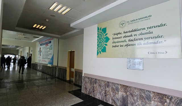 Tatvan Devlet Hastanesi’nde moral veren dokunuş