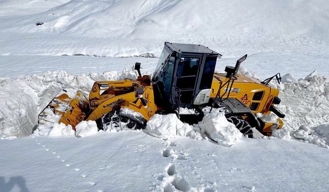 Bitlis’te karla mücadele sürüyor: Ekipler 7/24 sahada