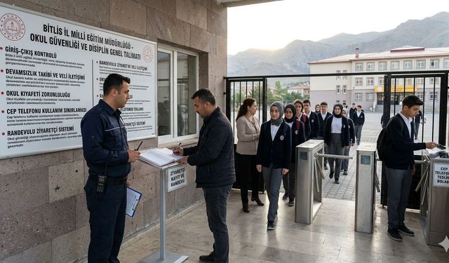 Bitlis’te okul güvenliği ve disiplin kurallarına yönelik genel talimat yayımlandı