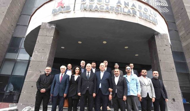 Doğu Anadolu İhracatçılar Birliği'nde görev dağılımı yapıldı