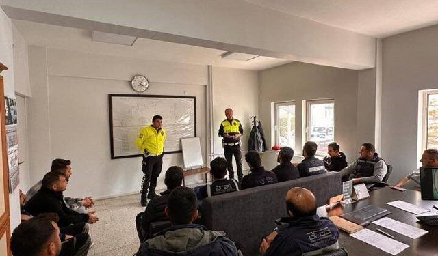 Erzincan'da 'Trafikte Sıfır Can Kaybı' eğitimleri devam ediyor