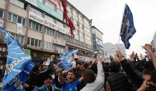 Erzurum'da büyük coşku: Dadaşlar Süper Lig’e yükseldi