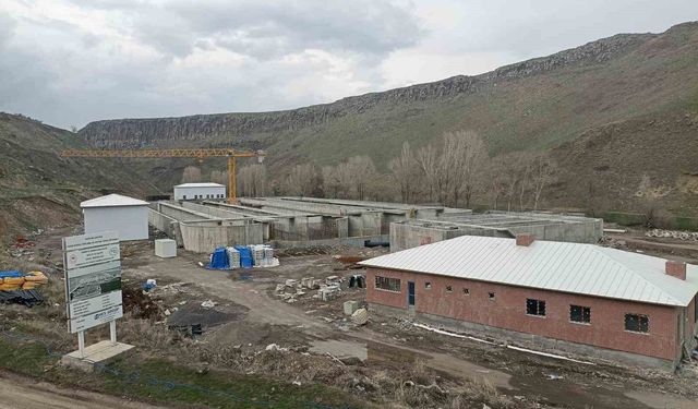 Kars'ta Atıksu Arıtma Tesisi Projesinde çalışmalar devam ediyor