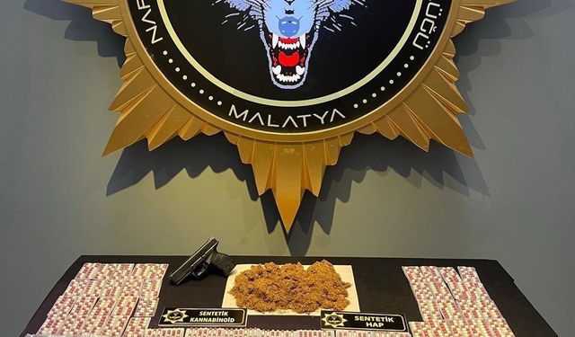 Malatya'da torbacı operasyonunda 5 kişi gözaltına alındı