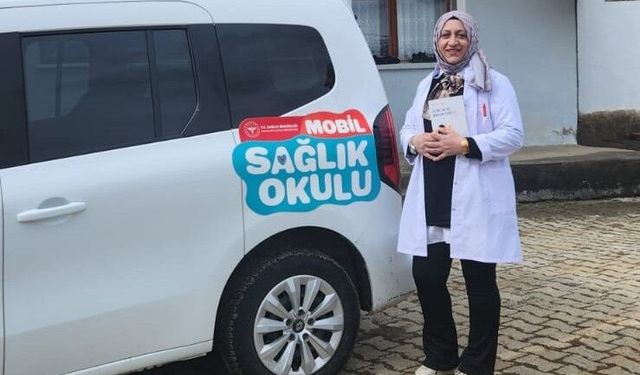 Oltu'da köylere mobil araçla sağlık hizmeti